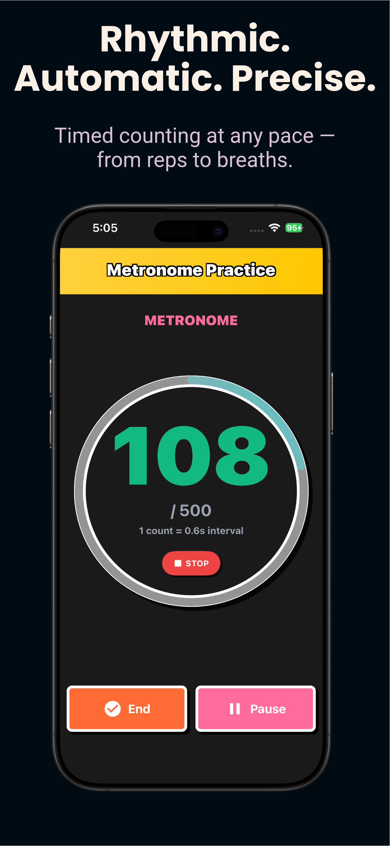 Cronologix Stopwatch Block - Centisecond Precision Timer